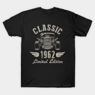 60 Year Old Gift Classic 1962 Limited Edition 60th Birthday T-Shirt